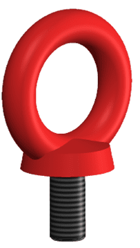 Haken: Oogbout, hijspunt, hijsoog, M30